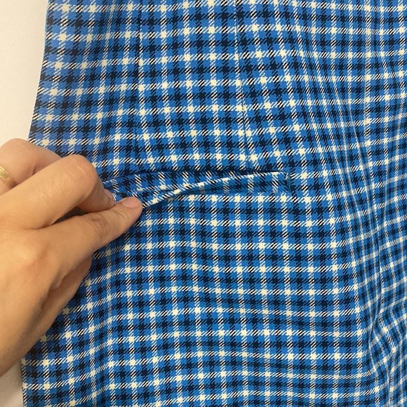 Zara NWOT Blue Micro Plaid
Min Skirt - Picture 6 of 7